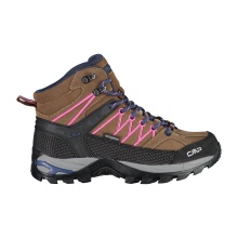 CMP Wanderschuhe Rigel Mid WP (Trekking, wasserdicht) braun/pink Damen